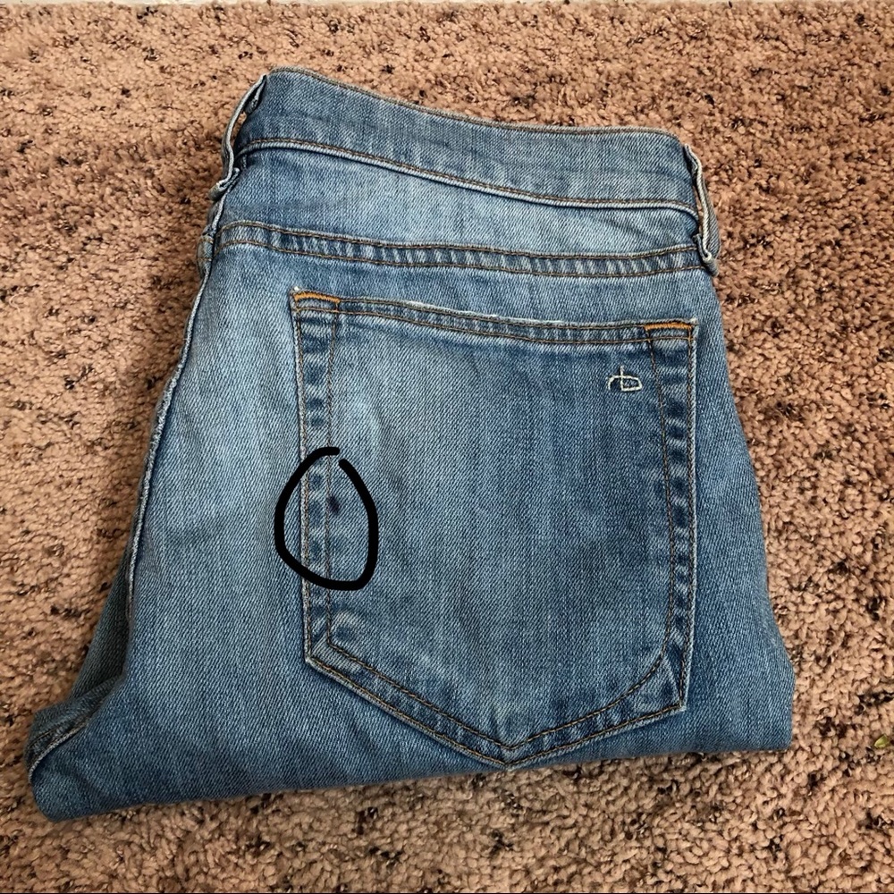 Rag & Bone The Dre Distressed Boyfriend Jeans - Picture 8 of 8
